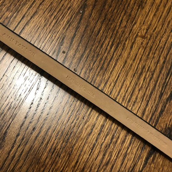 Ann Taylor Black Leather Belt - Picture 3 of 4